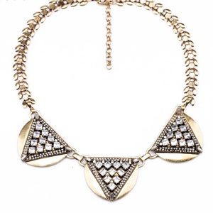 Gold Statement necklace